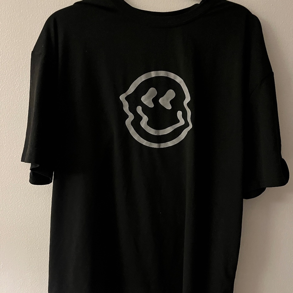 Black Reflective Tee